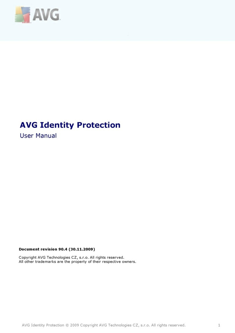 AVG IDENTITY PROTECTION - V 90.4 User manual