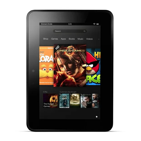 Amazon KINDLE FIRE HD 7 Assembly instructions Amazon KINDLE FIRE HD 7 Assembly instructions