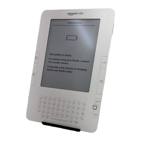 Amazon KINDLE D00701 - Information guide