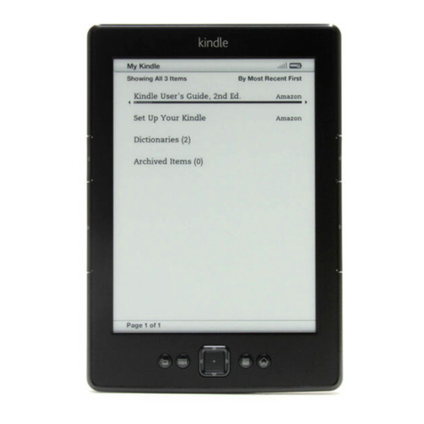 Amazon Kindle Fire User manual Amazon Kindle Fire User manual