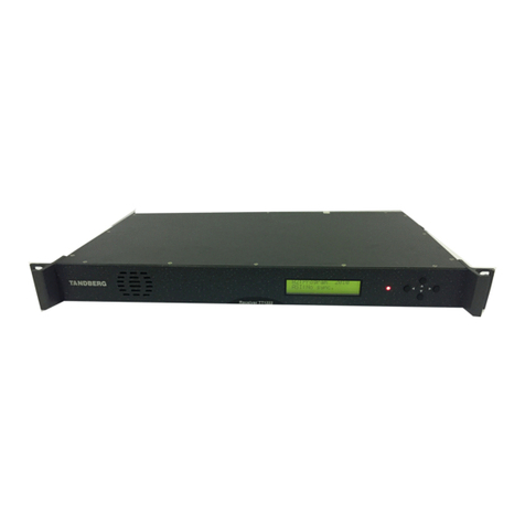 TANDBERG TT-1222 reference guide