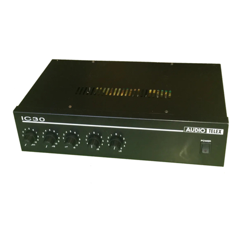 AUDIO TELEX IC30 Brochure & specs