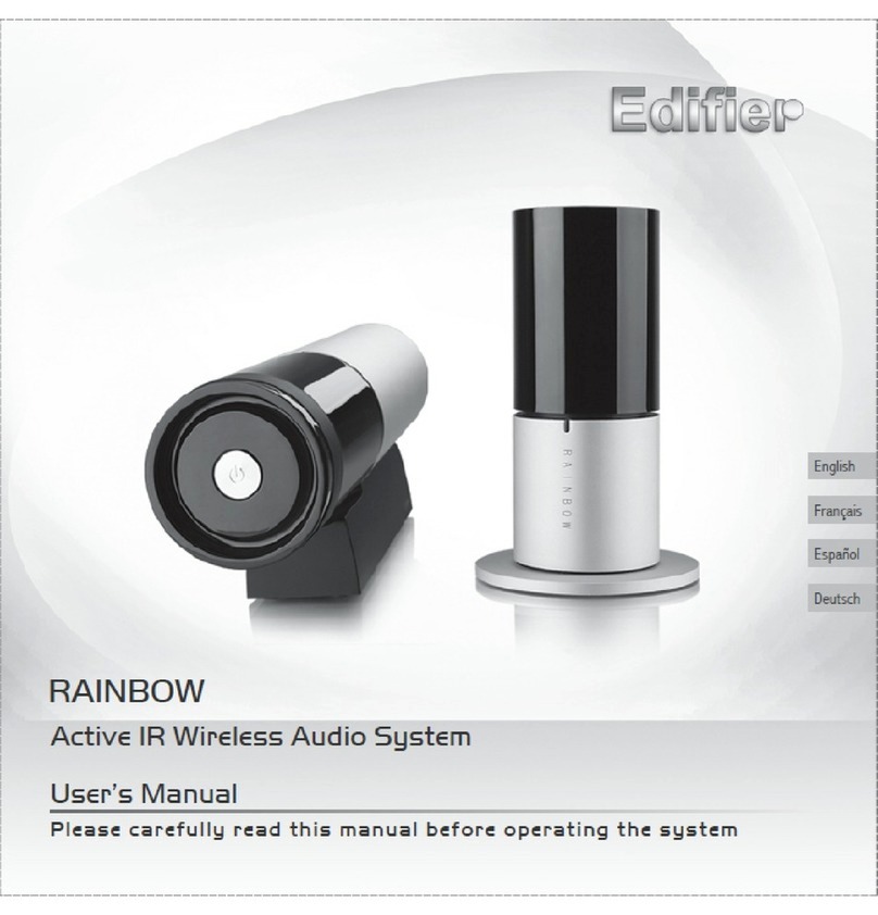 EDIFIER RAINBOW manual