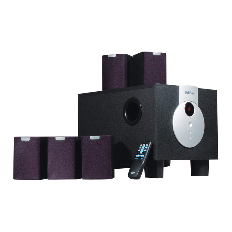 EDIFIER R501 User manual