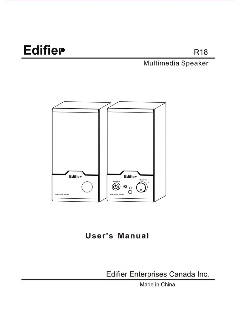 EDIFIER R18 User manual