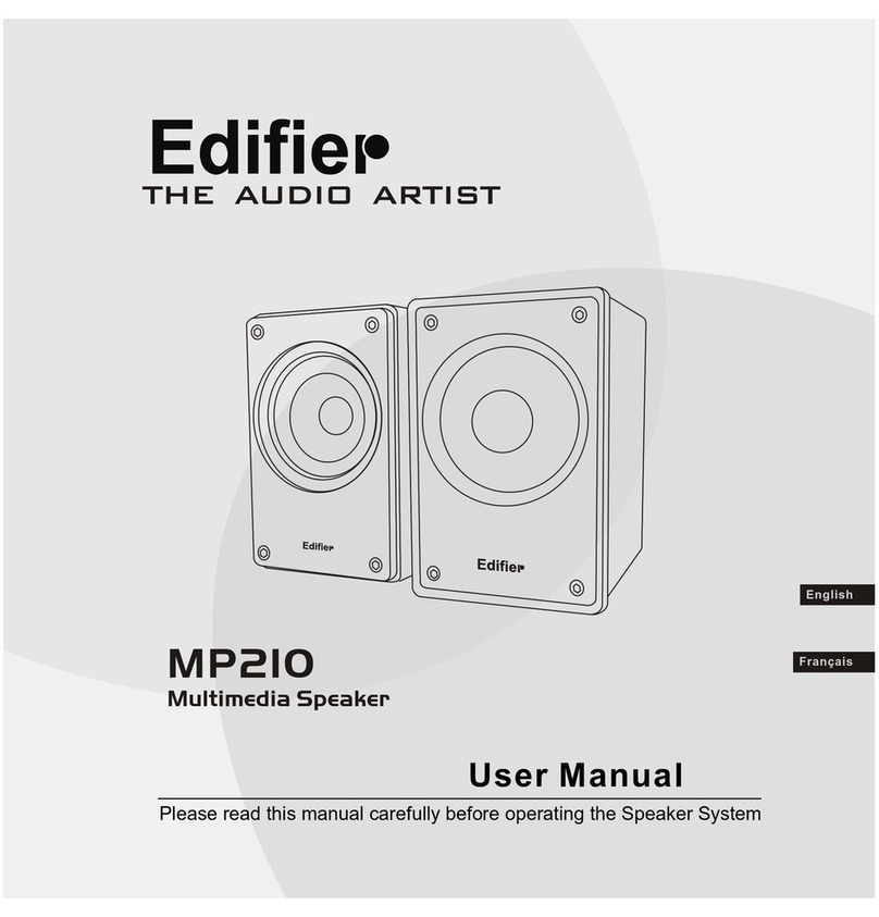 EDIFIER MP210 User manual