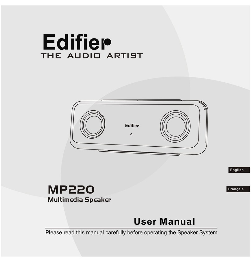 EDIFIER MP220 User manual