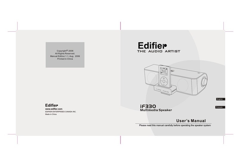 EDIFIER IF330 User manual