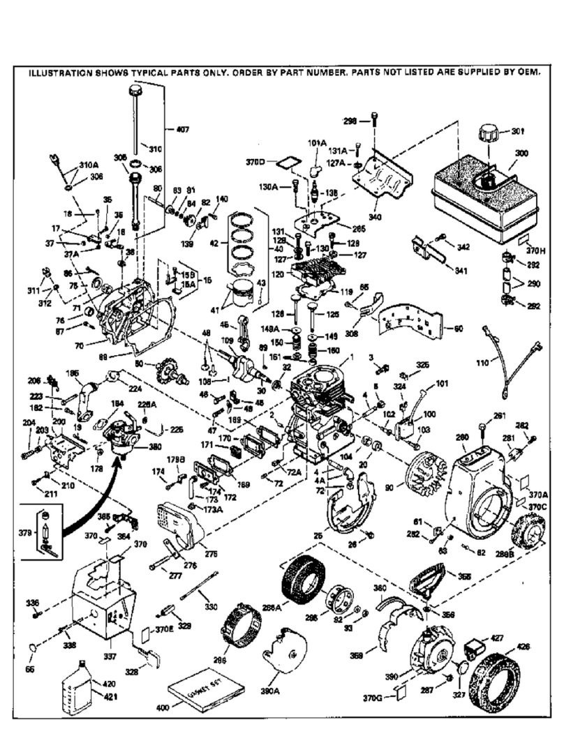 Tecumseh HM80-155162E parts list