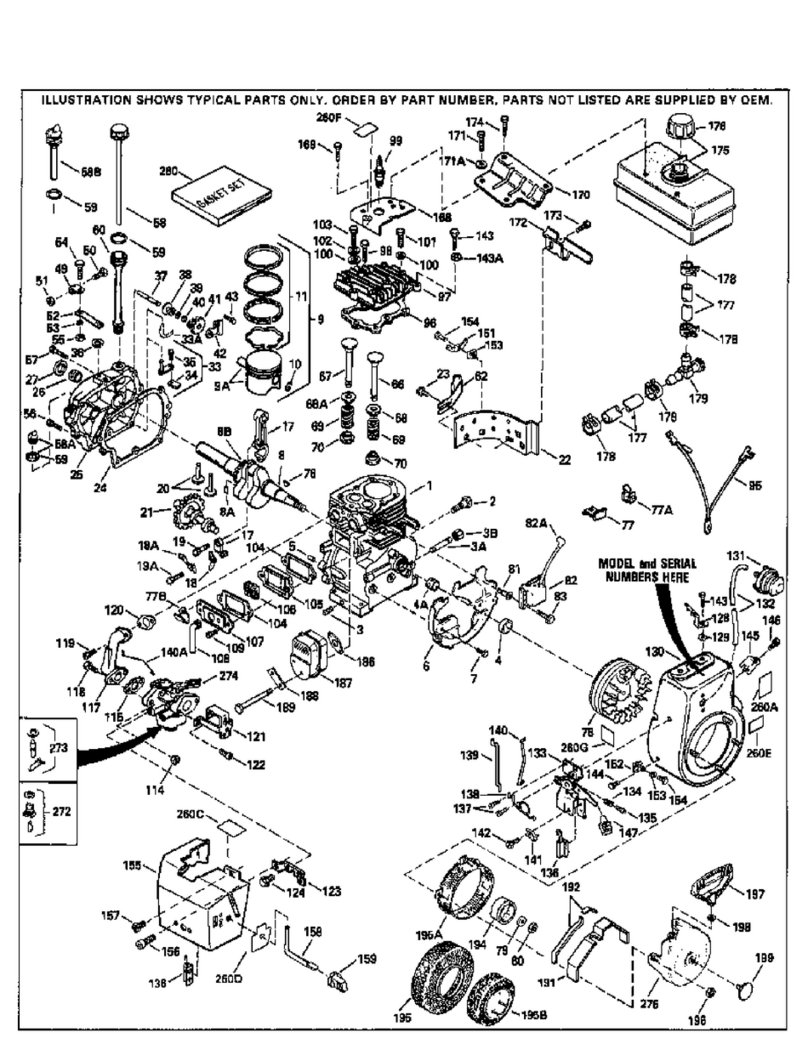 Tecumseh HMXL70-132503 parts list