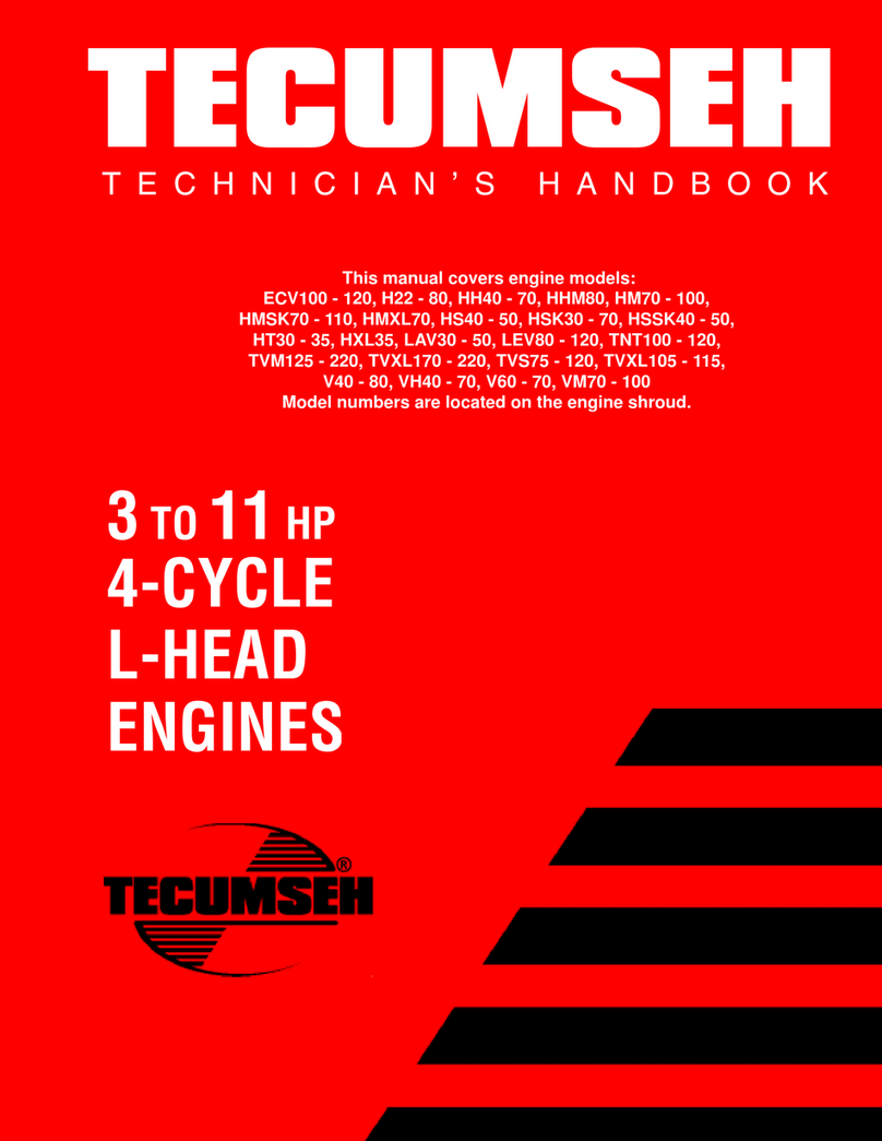 Tecumseh ECV100-120 Handbook