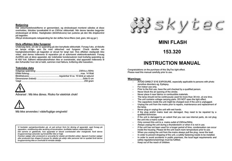 SKYTRONIC 153.320 instruction manual