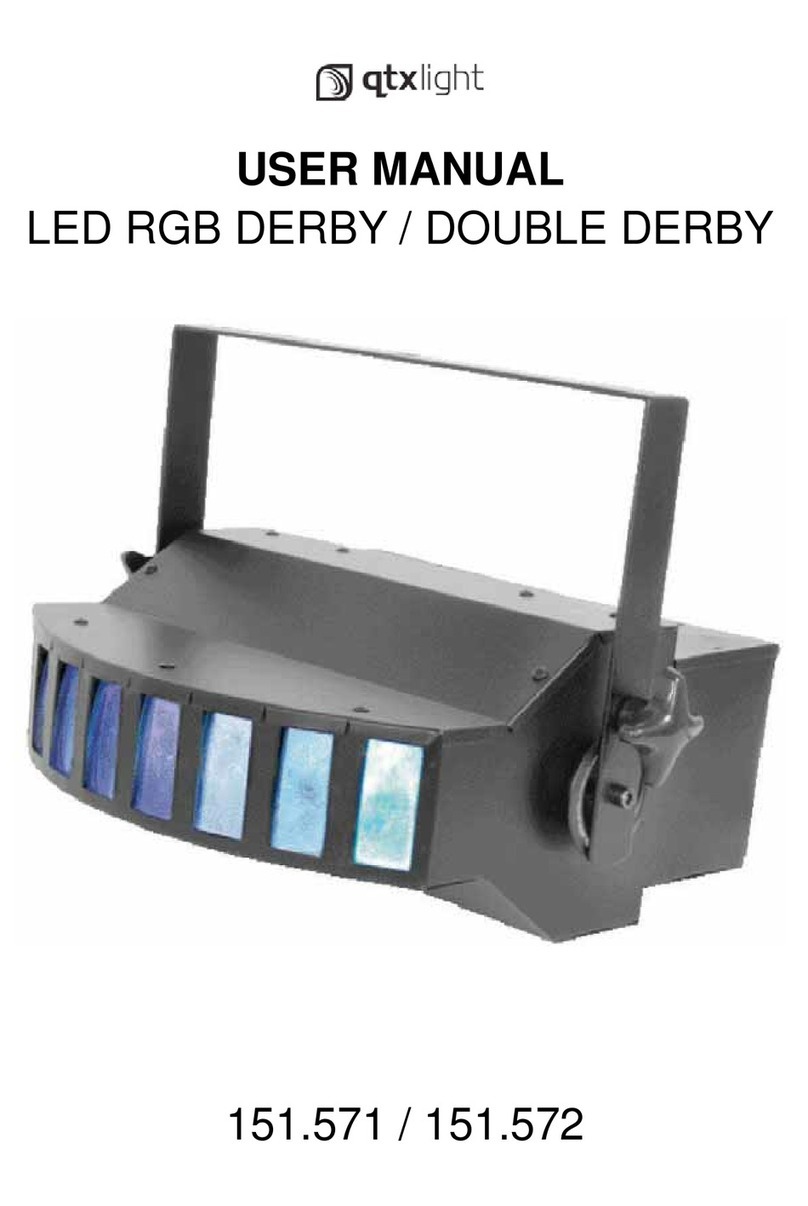QTX Light 151.571 User manual