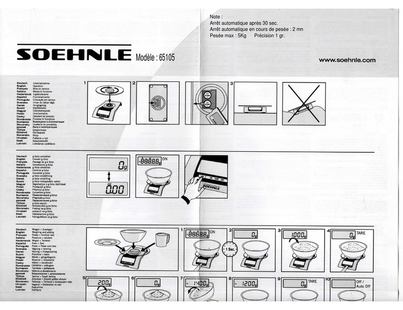 Soehnle 65105 User manual