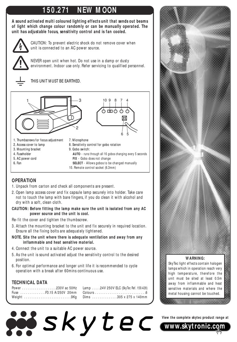 sky-tec 150.271 operating instructions