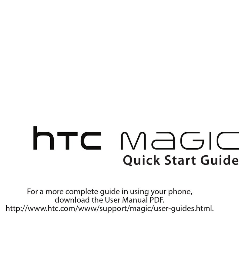 HTC -Magic - Smartphone - WCDMA User manual