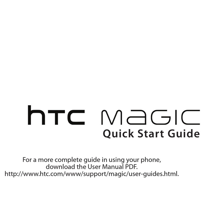 HTC -Magic - Smartphone - WCDMA quick start guide