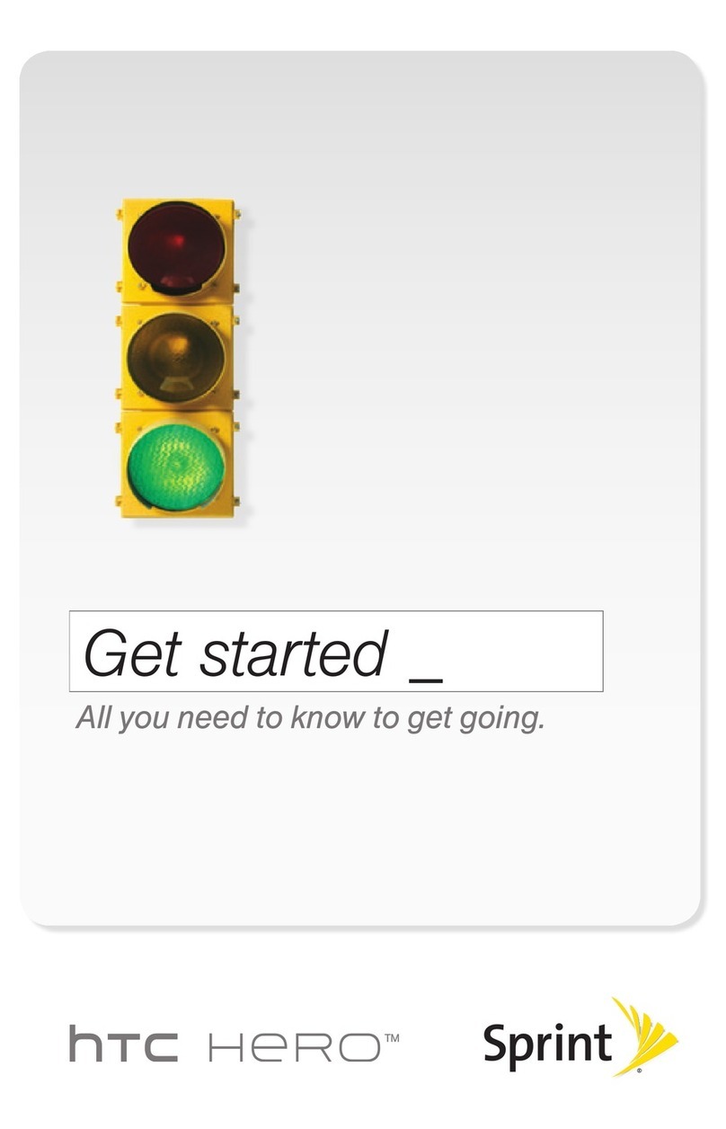 HTC Hero Sprint User manual