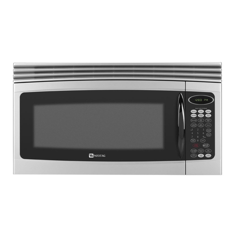 Maytag MMV4205BAQ - 2.0 cu. Ft. Microwave User manual