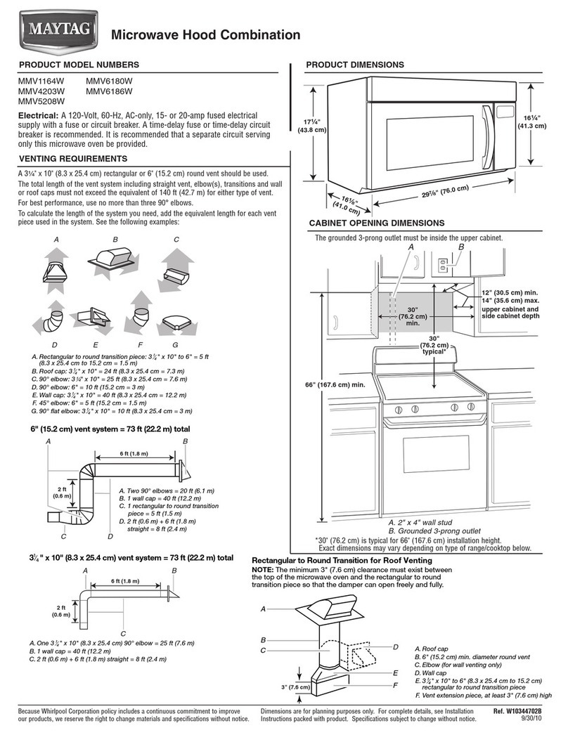 Maytag MMV4203W Parts list manual