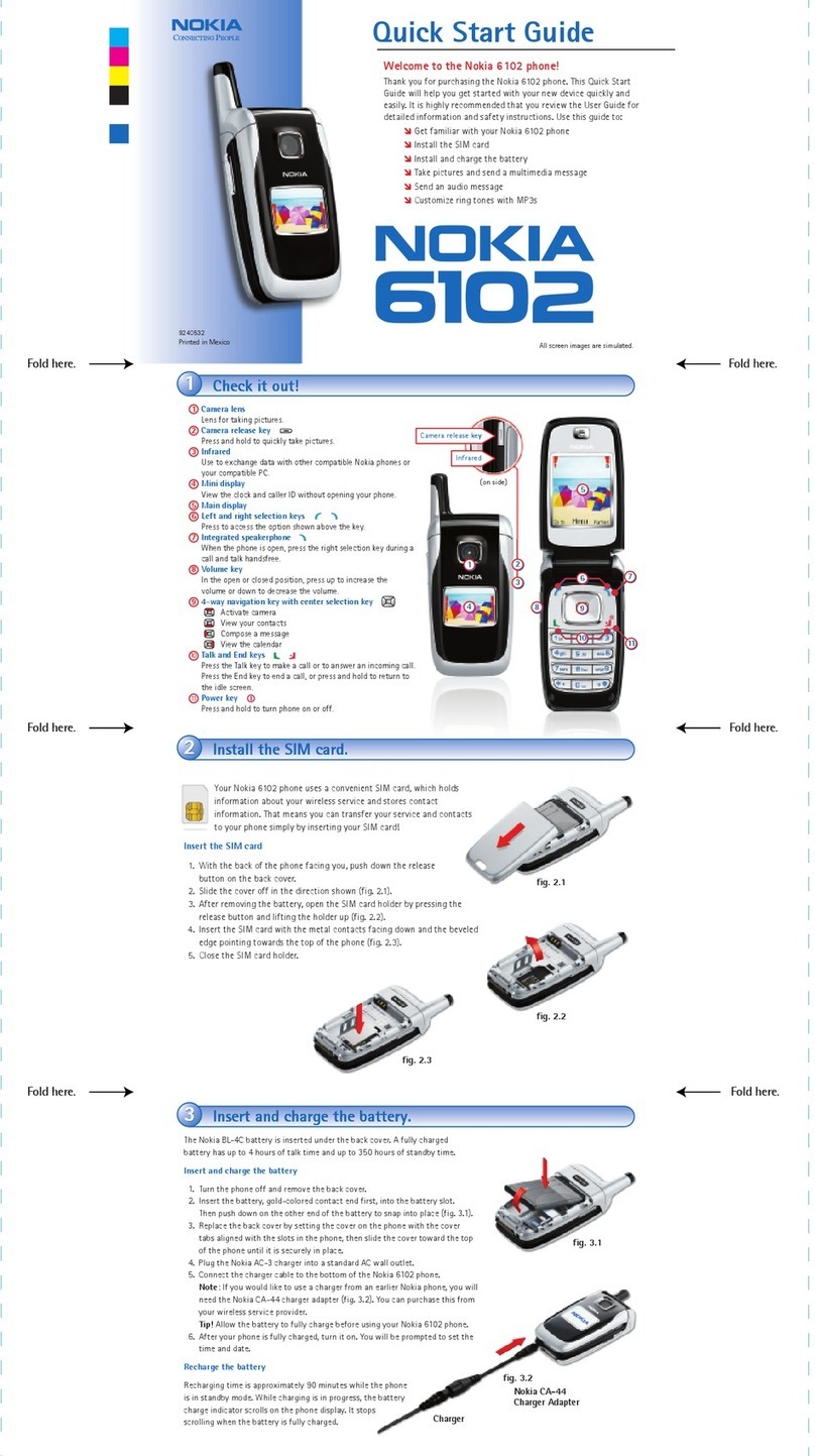 Nokia 6102 - Cell Phone 4.6 MB User manual