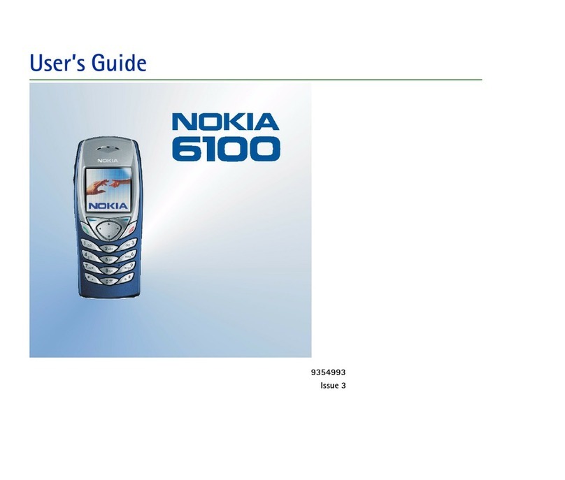 Nokia 6100 - Cell Phone 725 KB User manual Nokia 6100 - Cell Phone 725 KB User manual