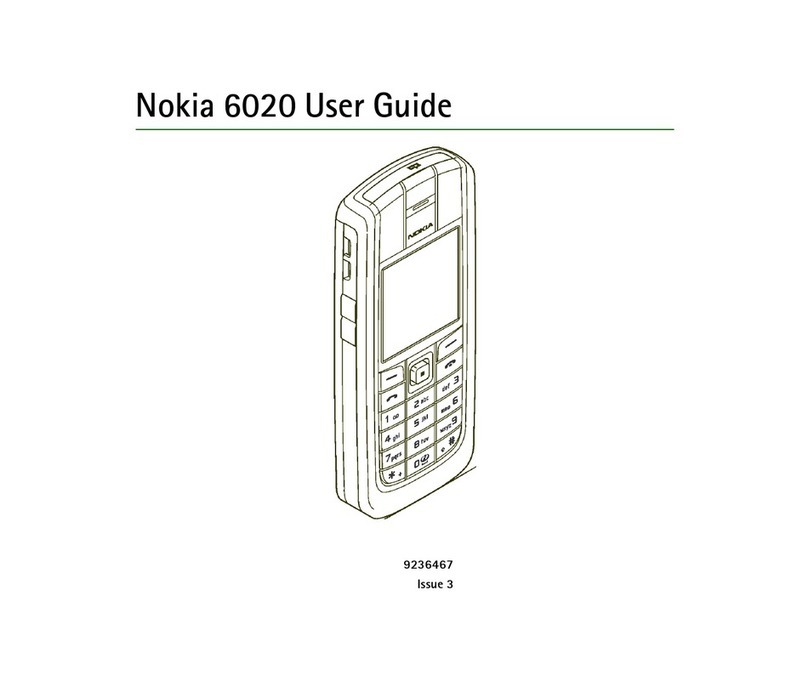 Nokia 6020 - Cell Phone 3.5 MB user guide