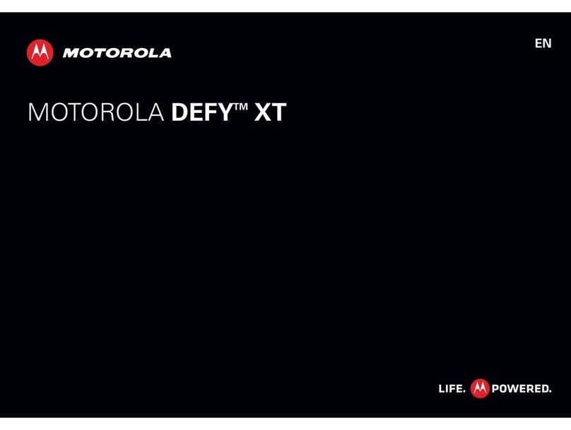 Motorola DEFY XT User manual