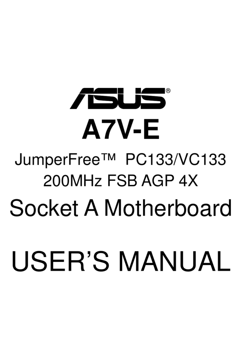 Asus A7V-E User manual