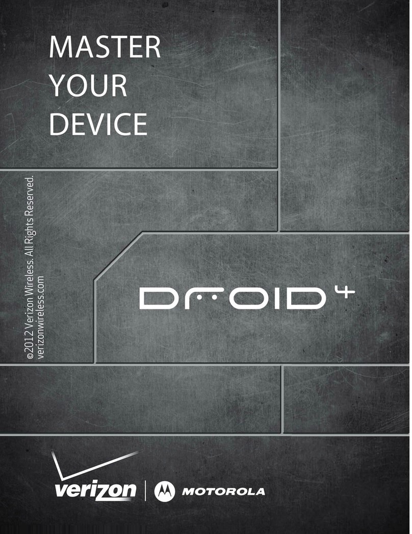 Motorola Verizon DROID 4 User manual