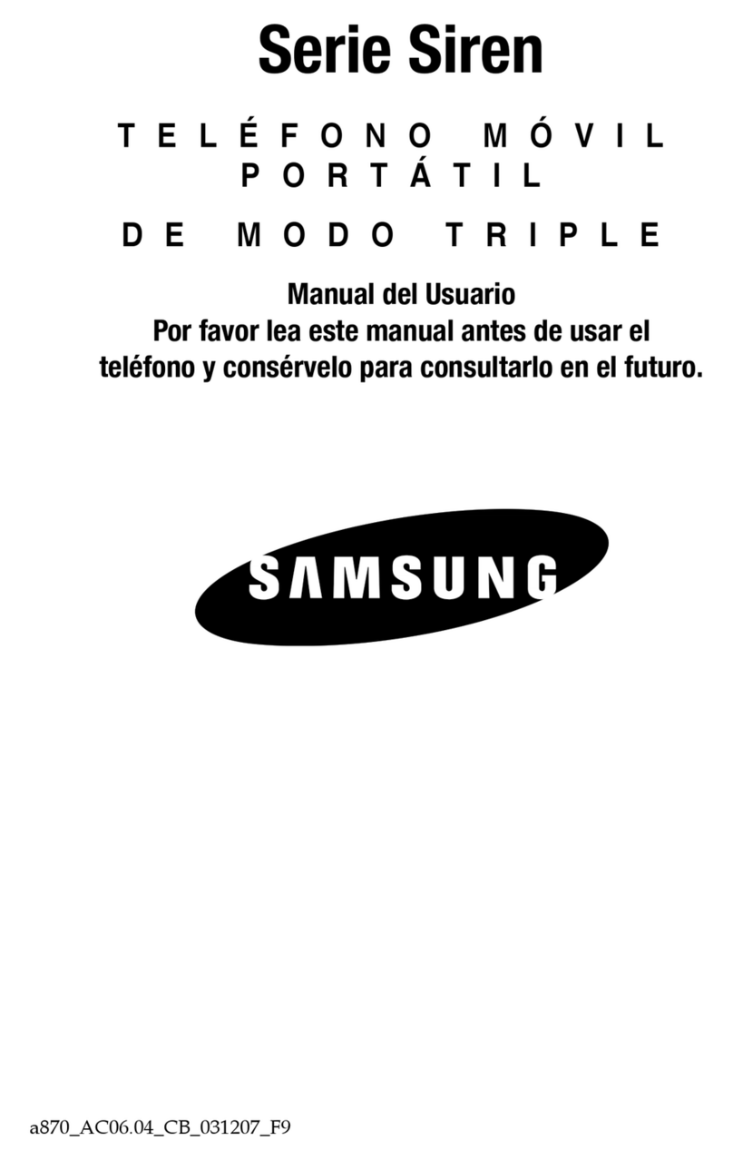 Samsung SCH A870 - Cell Phone - Verizon Wireless User guide