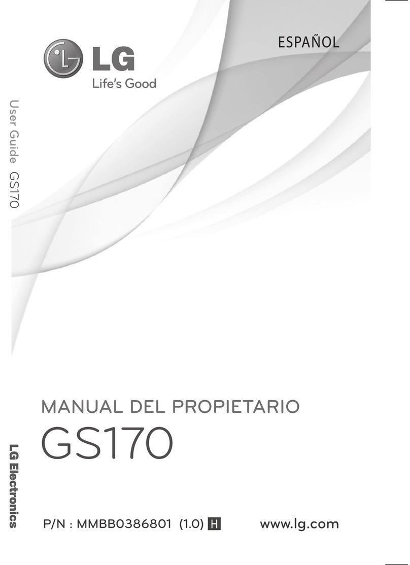 LG GS170 User guide
