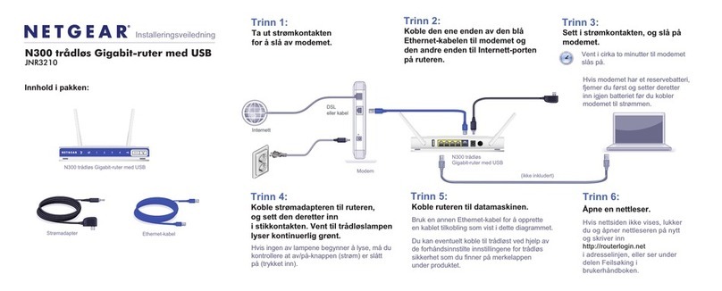 NETGEAR JNR3210 User manual