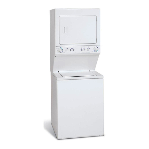 Frigidaire GLET1031FS - 3 cu. Ft. Laundry Center Quick start guide