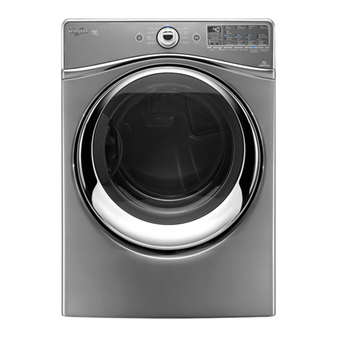 Whirlpool WED94HEAC Use & care guide