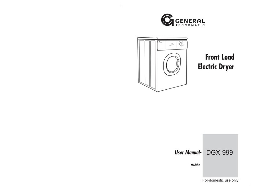General Technomatic DGX-999 User manual
