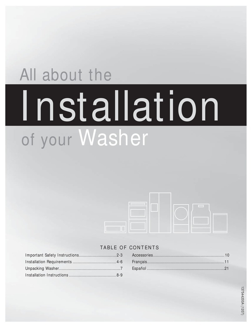 Frigidaire FAHE1011MW User manual