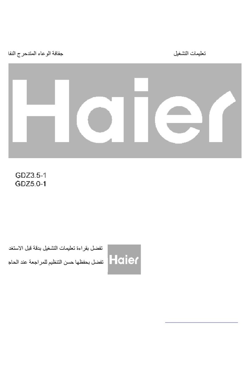 Haier GDZ3.5-1 User manual
