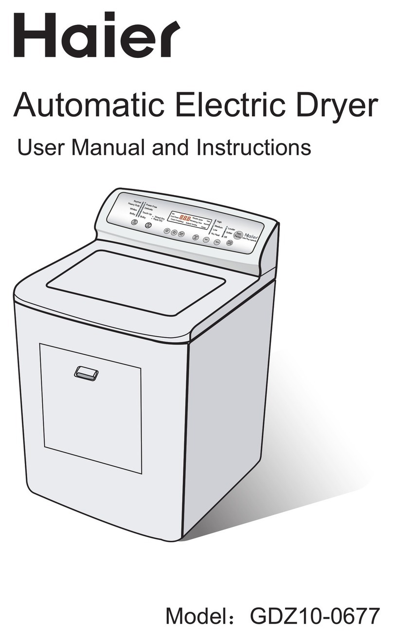 Haier GDZ10-0677 User manual