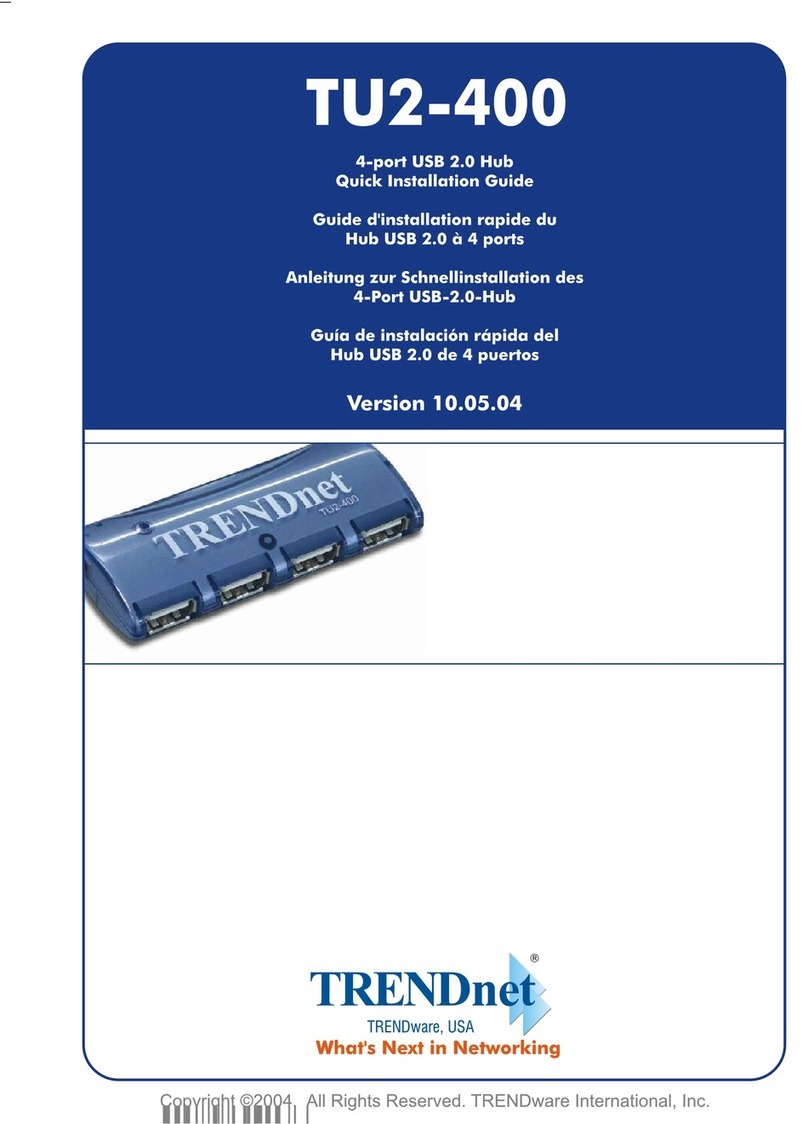 TRENDnet TU2-400 User manual