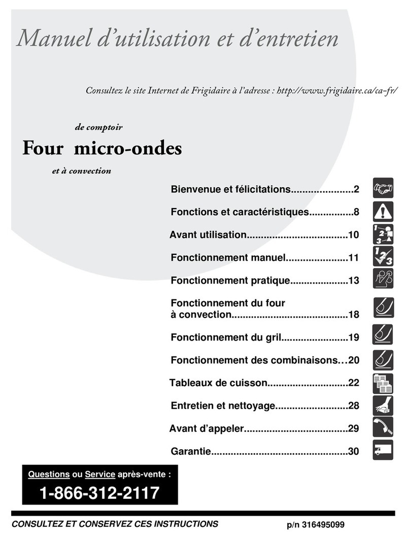 Frigidaire FFCT1278LS Service manual