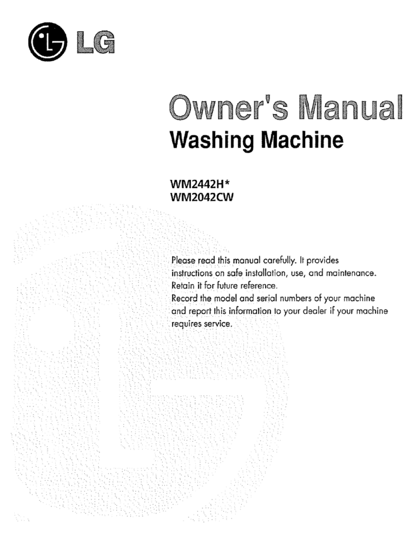 LG WM2442HW User manual