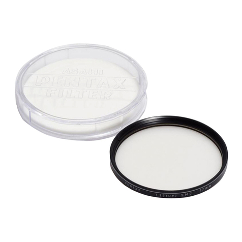 Pentax 37509 - SMC R2 - Filter User manual
