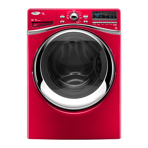 Whirlpool WFW94HEXR Use and care guide