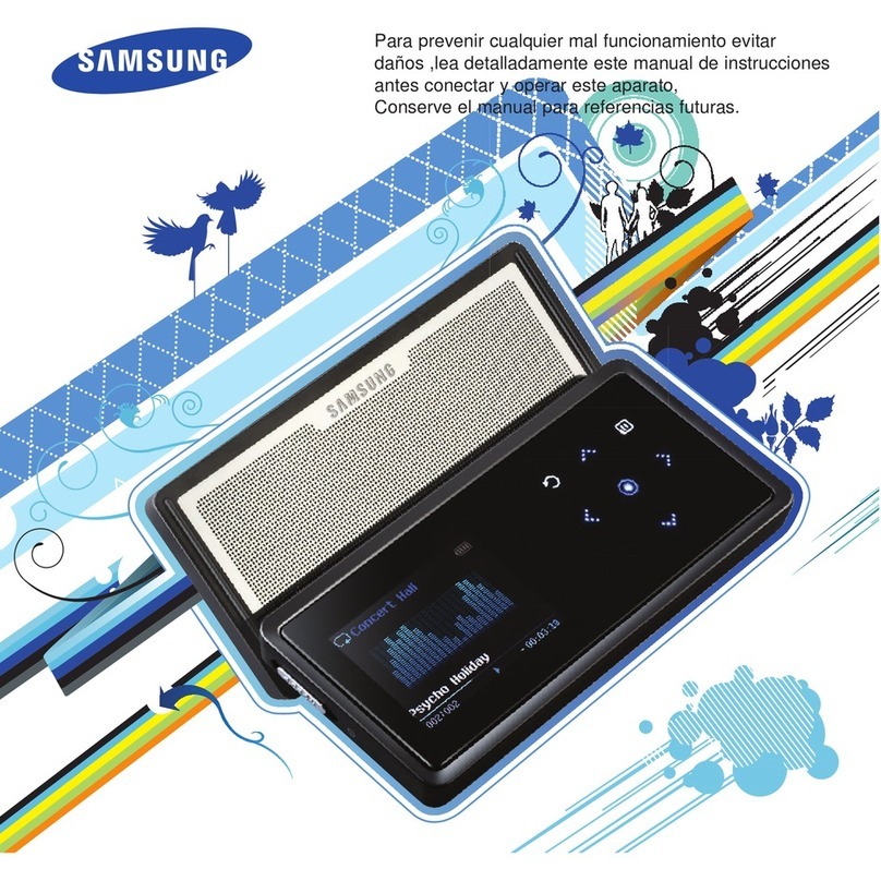 Samsung YP-K3AB user manual