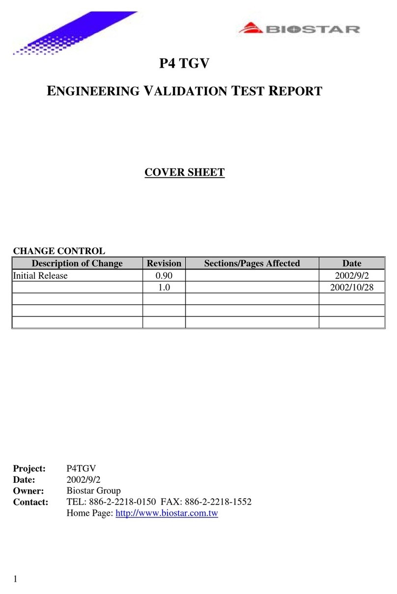 Biostar P4 TGV User manual