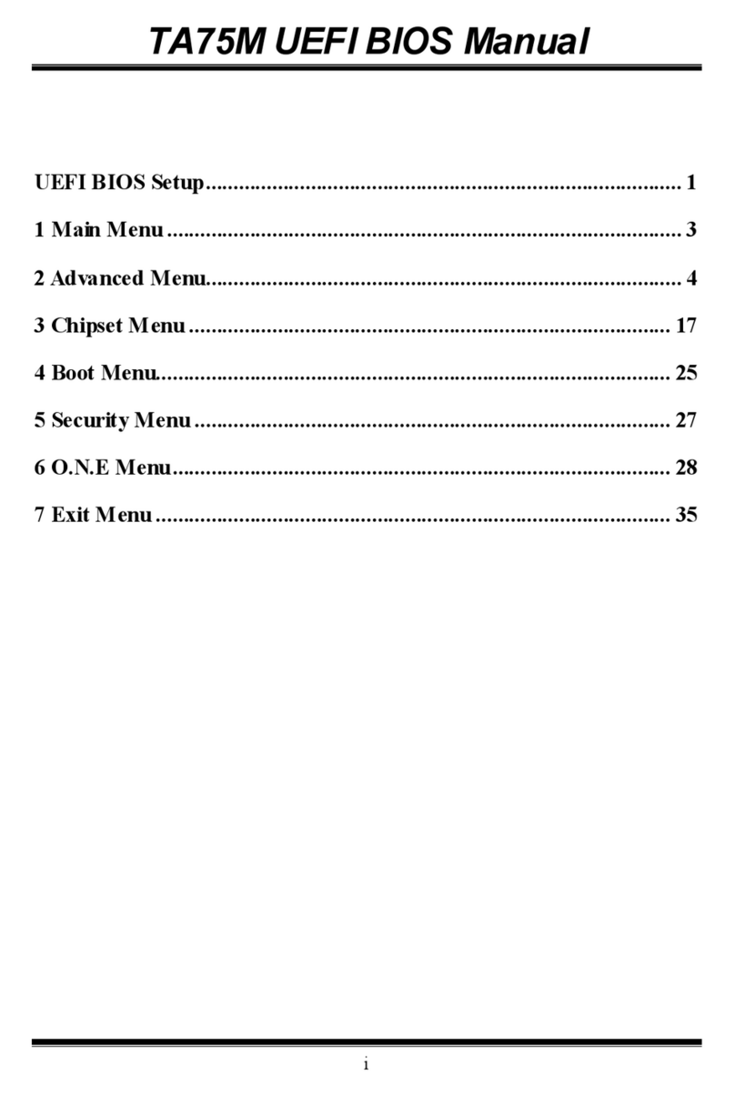 Biostar TA75M Bios setup manual