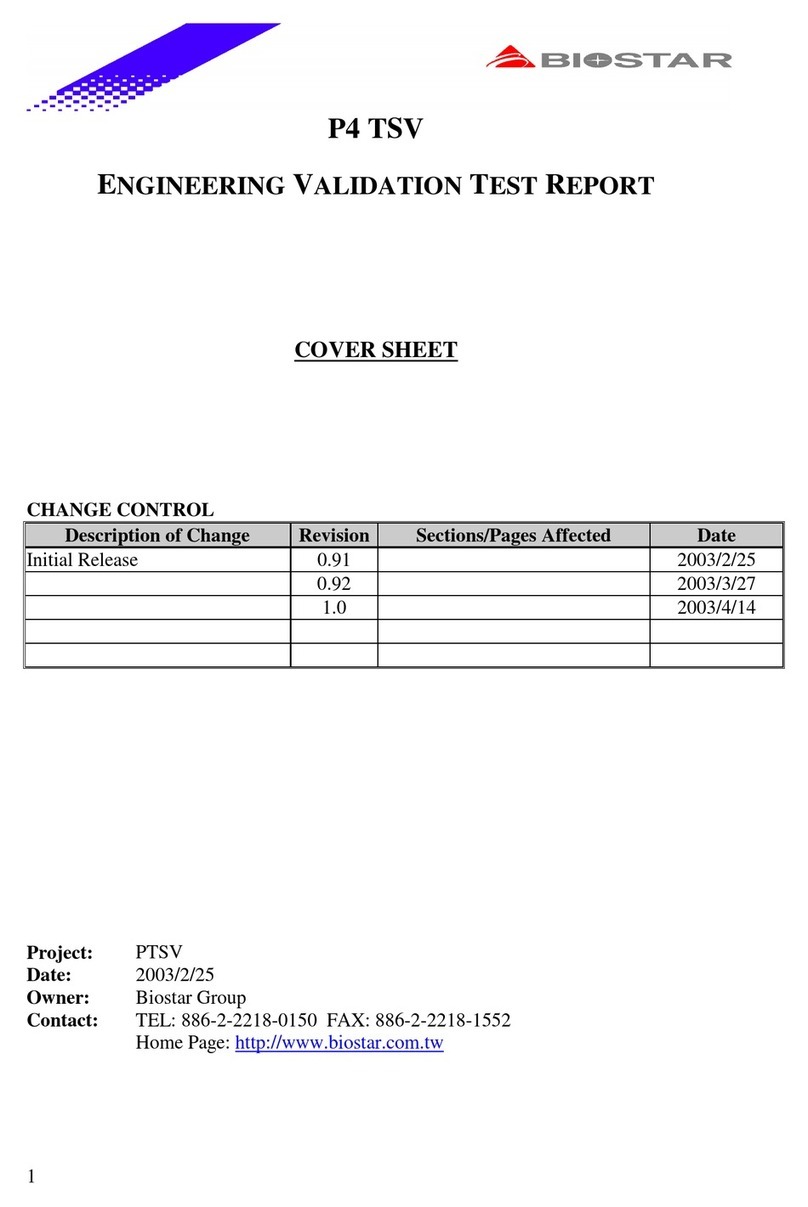 Biostar P4 TSV User manual