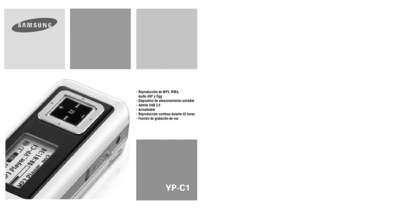 Samsung YP-C1H User manual