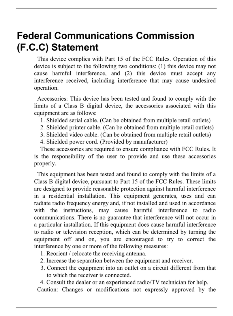 Biostar M7VKB User manual